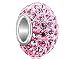 Produktbild Nalmatoionme DIY Kristall Charms Perlen für Pandora Armband Zubehör (Pink)