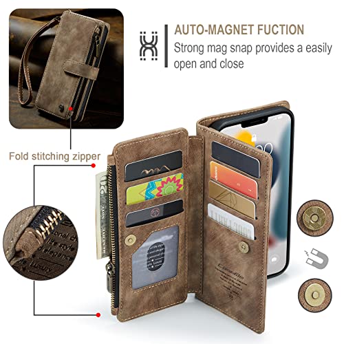 Étui protection iPhone 12 Pro Max résistant aux chocs avec porte-cartes