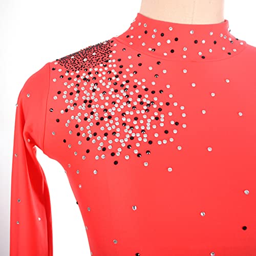 Vestidos De Patinação Artística, Conjunto De Traje De Dança De Dança De Balé De Patinação Saltitante