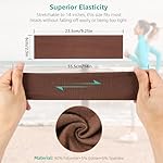 Headbands for Women Non Slip - Stylish Sports Hair Bands for Women's Hair - Soft Cotton Cloth Stretchy Headbands for Women for Yoga, Outdoor Exercise Running - Image 2