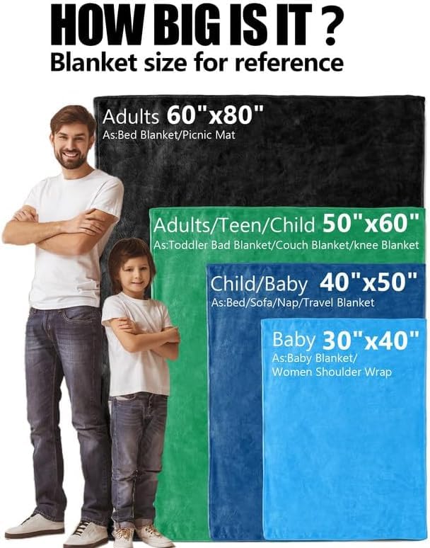 Dr.TOUGH Personalized Name Blanket - Custom Kids & Adult Blankets, Ultra-Soft Gift For Birthdays & Holidays - View #11