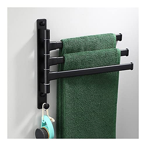 Racks serviettes salle de bain avec bras pivotant porte-serviette mural