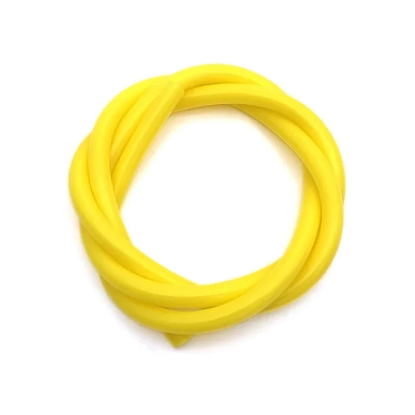 Flexible Rubber Hose Soft Pipe | Tubo de silicona de 2M OD 4mm 5 6 7 8 9 10 12 16 Mm conector de agua fontanería colorida(Yellow,2 METER_OD 16XID 12MM)