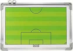 Prancheta Tatica Futebol Tecnico Futsal Magnetica Portatil Duplaface