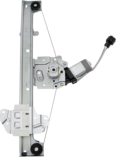 Vista 332 de TRQ Regulador de Elevalunas Eléctrico Trasero Izquierdo y Conjunto del Motor del Lado del Conductor Compatible con Chevrolet Cruze 2012-2015 2016