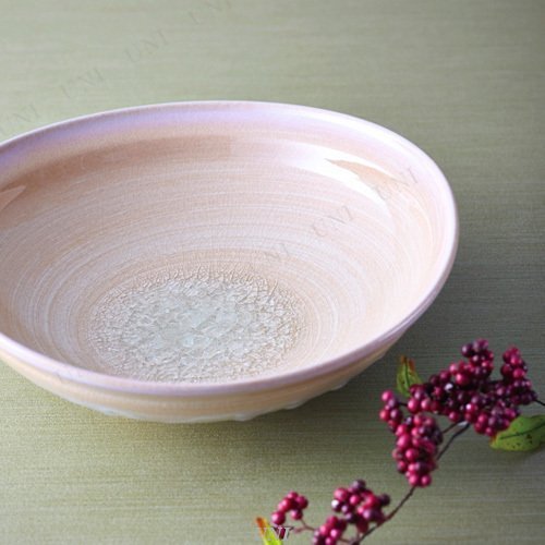 Amazon.co.jp: （萩焼）萩の雫・大鉢 (C6181-039) : ホーム＆キッチン