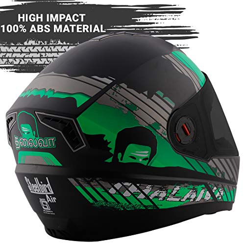 Image of Steelbird SBA-1 Thalaiva Full Face ISI Certified Helmet