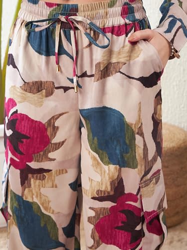 Image of Sassafras Women Set of Top and Straight Pants