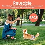 SUNNIFLY 3 Stück Hundewindeln für Hündinnen, Waschbare und Wiederverwendbare Läufigkeitshose für Hündinnen, geeignet für Hitze, Inkontinenz und Lange Reisen (Größe M)