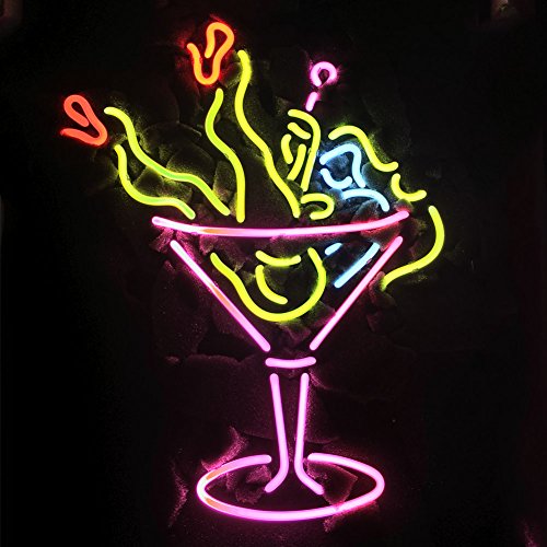 Amazon | LiQi【 COCKTAIL】ネオン 看板 NEON SIGN （縦35cmX横