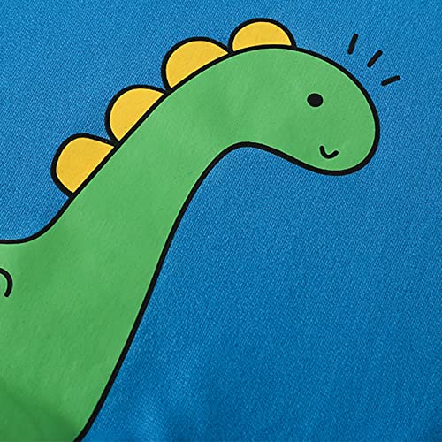 Boy Dinosaur Sweatshirts Toddler Long Sleeve Cotton Pullover Cartoon T-Shirt Sport Top for Kids Girl Fall Clothes3