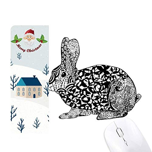 Tapis de souris lapin au design animal sketch unique pour sublimer votre espace de travail