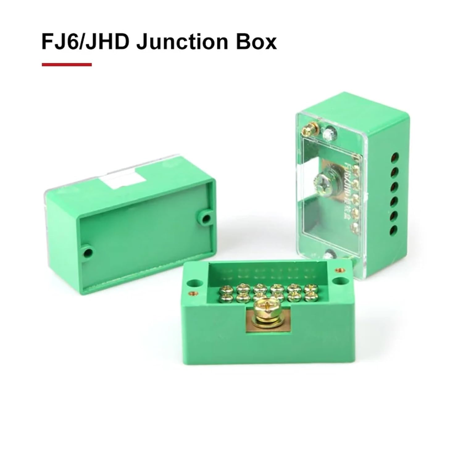 Junction Box Unipolar Splitter 1-in Multiple-Out Metering Wire Connector Single-Phase Terminal Block Distribution(1V12 Type B)