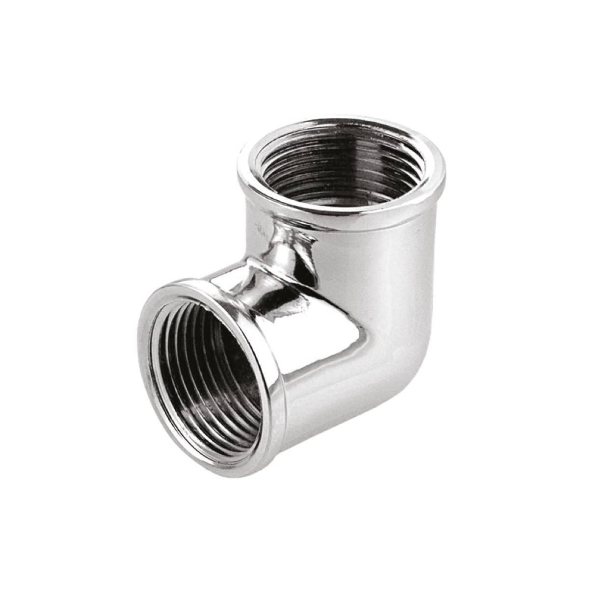 1/2"" 3/4"" BSP Thread Pipe Connection Elbow Female x Female Screwed Fittings