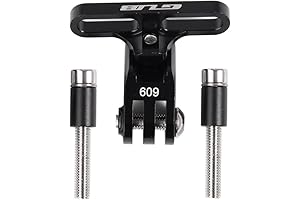 GUB Bike Stem Mount for GoPro, Garmin, Xiaomi, and SJCAM Action Cameras