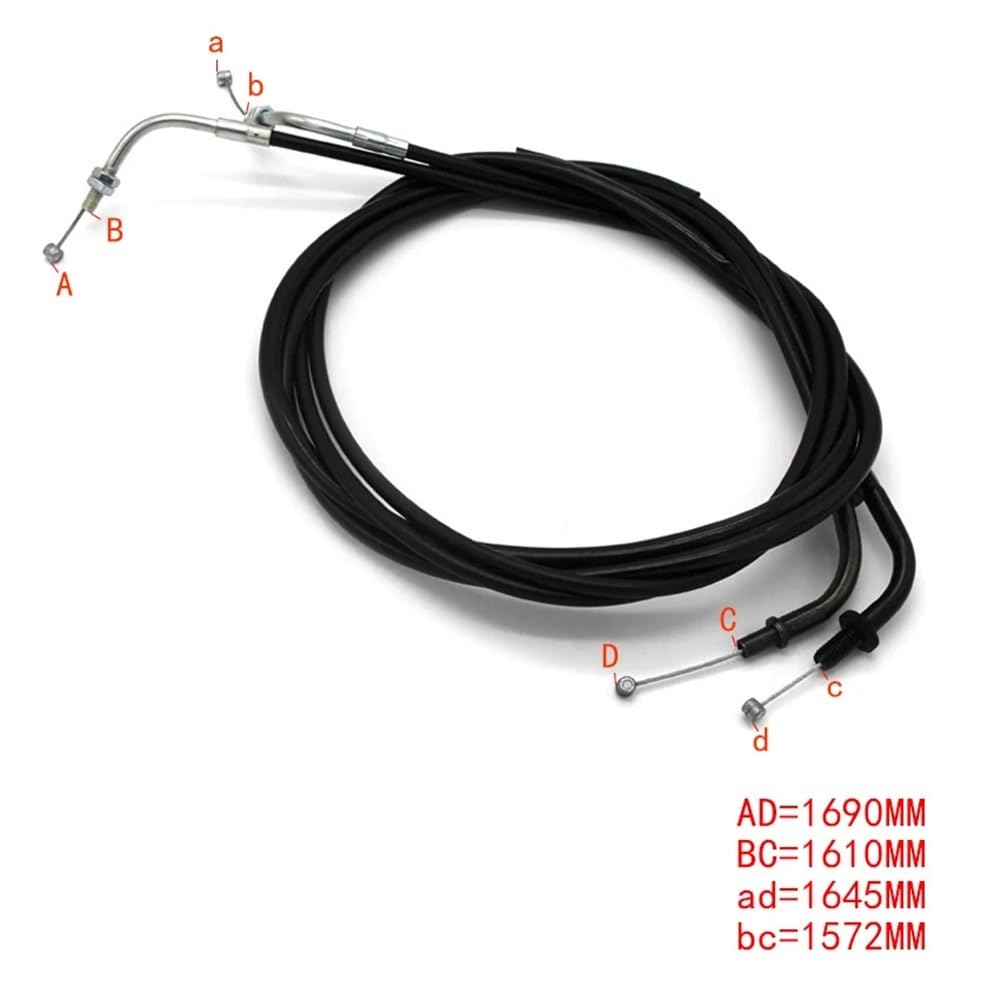 Cable de Acelerador para Motocicleta Compatible con YP250 1995 a 2003