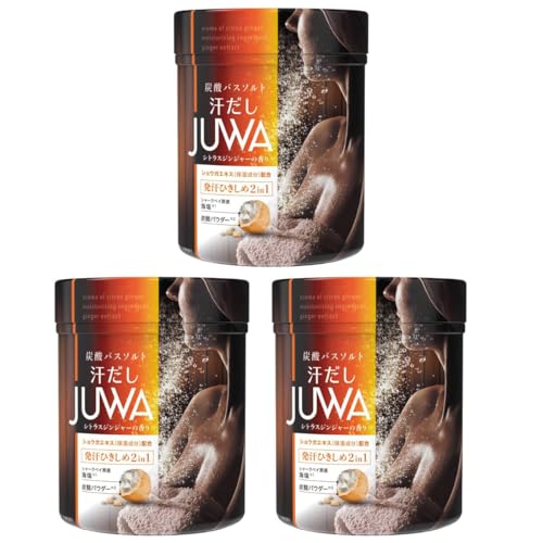 白元アース 汗だし JUWA 500g×3個セット (シトラスジンジャー)