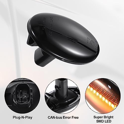 Feu répétiteur clignotant Subaru Impreza STI et Forester optique noir - 3