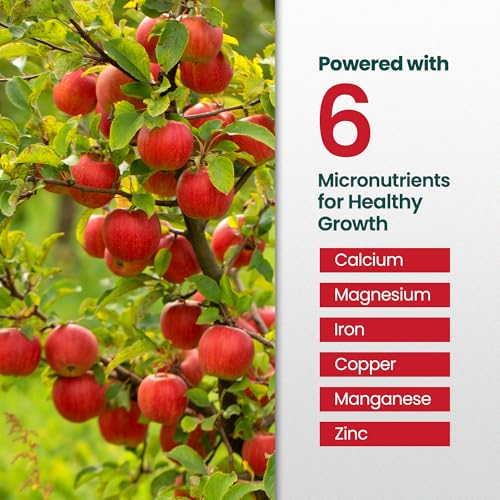 Image of 16oz Apple Tree Fertilizer - Makes 16 Gallons of Apple Tree Fertilizer, Nutrient-Rich Plant Food for Fruit Trees - Promotes Strong Branches, Healthy Foliage, and Juicy Apples