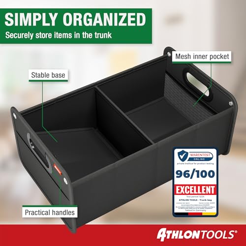 ATHLON TOOLS Foldable boot bag - Organiser, box - Reinforced, stable - Fastening strips - Image 2