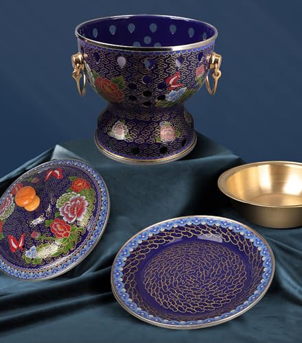 Olla pequeña de cobre para persona única tradicional china miniatura 6