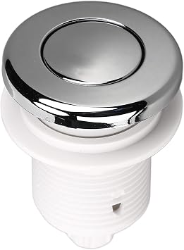 Air Pressure Bath Switch, Garbage Disposal Switch Food Waste Air Activated Sink Top Air Switch for Tub Spa Bathtubs Swimming Pools