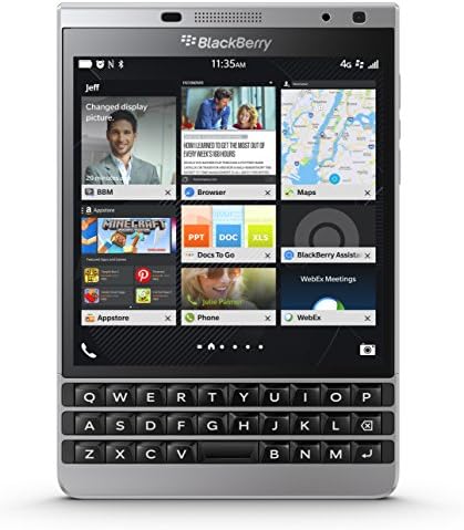 BlackBerry Passport Unlocked Phone - Retail Packaging - Silver