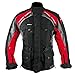 Produktbild Roleff Racewear Liverpool Motorradjacke, Schwarz/Rot, Größe XXXL
