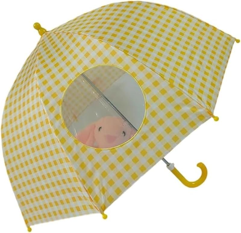 Zxyler 子供向け晴雨兼用傘 クラシックレトロチェック柄 +