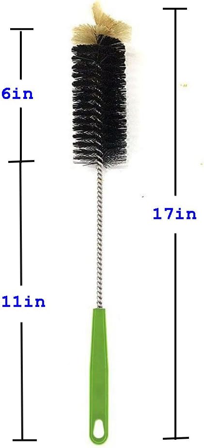 40% оƒƒ Dіѕсоunt Long Bottle Cleaning Brush,Long Handle Bottle Cleaner Pot Brush Dish Vegetable Brush for Washing Narrow Neck Beer Water Wine Decanter,Cup,Pipes,Sinks,Household Kitchen Cleaning Flexible Pig Brushes