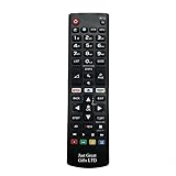 REPLACEMENT LG REMOTE CONTROL - Universal Remote Control for LG Smart TV Remote Control - works with All Models Lcd Led Hdtv Uhd 3D 4K Universal Tv Remote