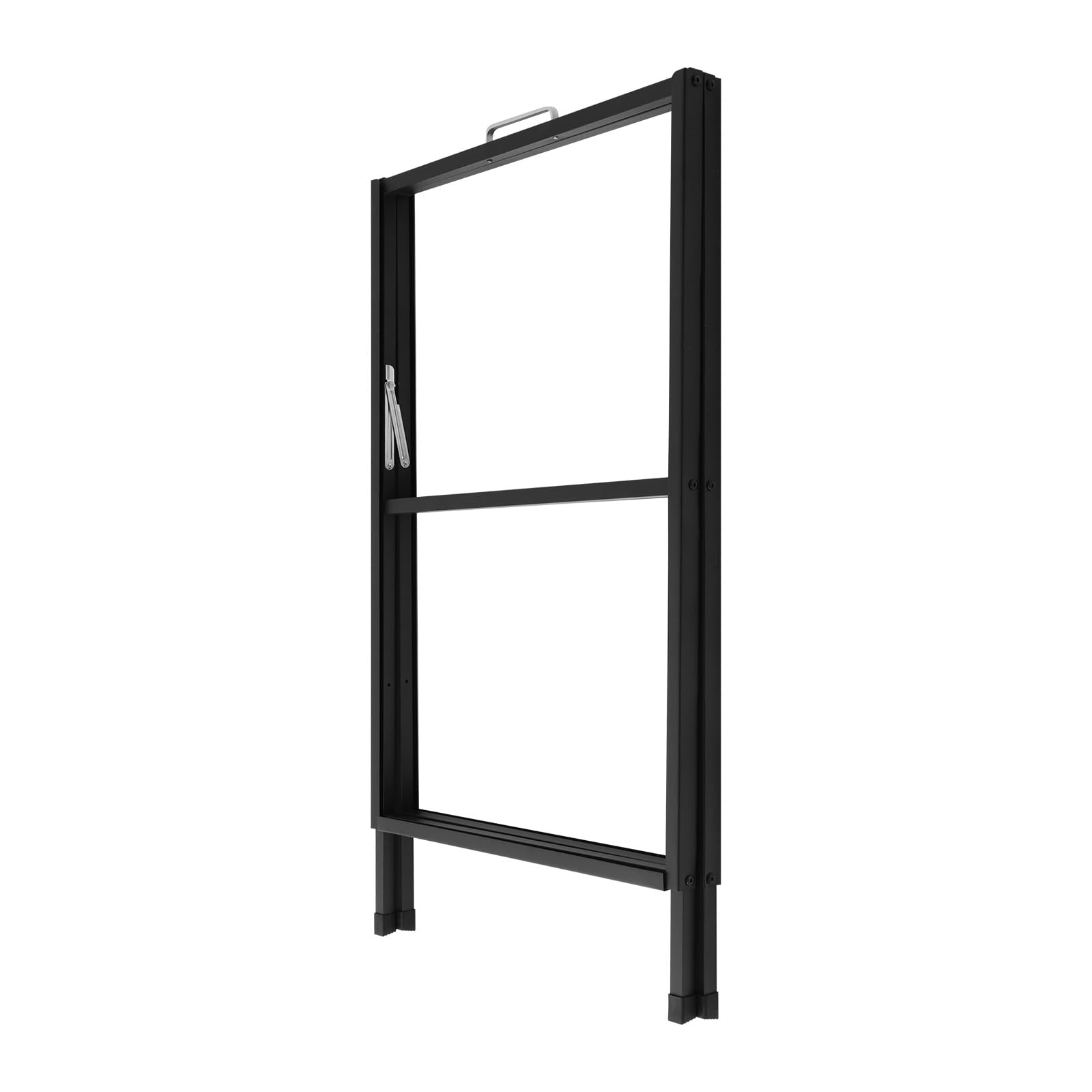 Juego de 4 carteles para aceras, soporte para carteles de doble cara, soporte para carteles, tamaño máximo permitido de póster 60 x 90 cm
