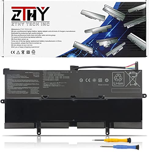 C21N1613 Laptop Battery Replacement for Asus Chromebook Flip C302 C302C C302CA C302CA-DH75-G C302CA-DH54 C302CA-DHM3 C302CA-DHM4 C302CA-F6Y30 C302CA-GU010 C302CA-GU011 C302CA-E91T-CB C21PQC5 39Wh 7.7V