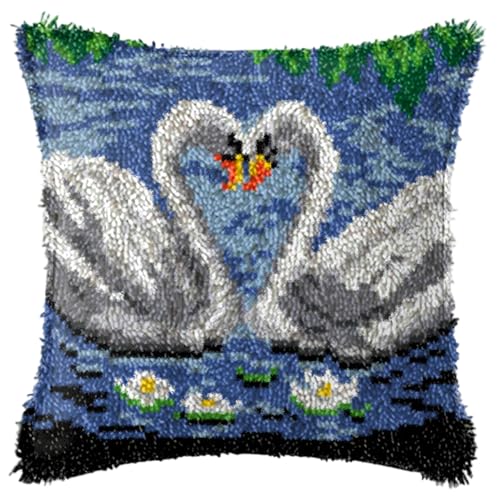 Kits de crochets de loquet motif cygne Odoukey pour débutants