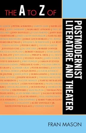 The A to Z of Postmodernist Literature and Theater: 71 book cover