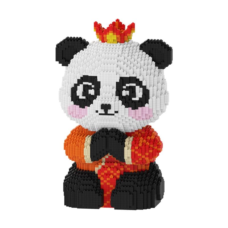 YILETKC Mikro Bausteine Sets, 8700 Teile Riesenpanda...