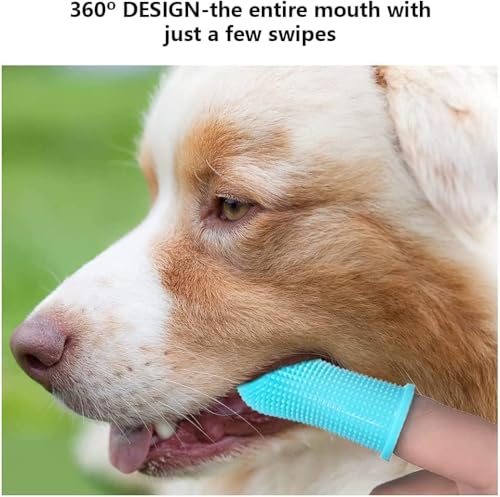 15Pcs Dog Toothbrush, 360º Pets Teeth Cleaning Toothbrush, for Dogs and Cats Dental Care - Image 5