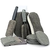 Super Reinigungsleistung: Das Set ist gut verarbeitet und aus hochwertigen Materialien! Die Stoffe sind sehr weich so das man keinerlei Angst vor kleinen Kratzern im Lack haben muss. Es lässt sich auch hartnäckiger Schmutz ohne großem Druck entfernen.