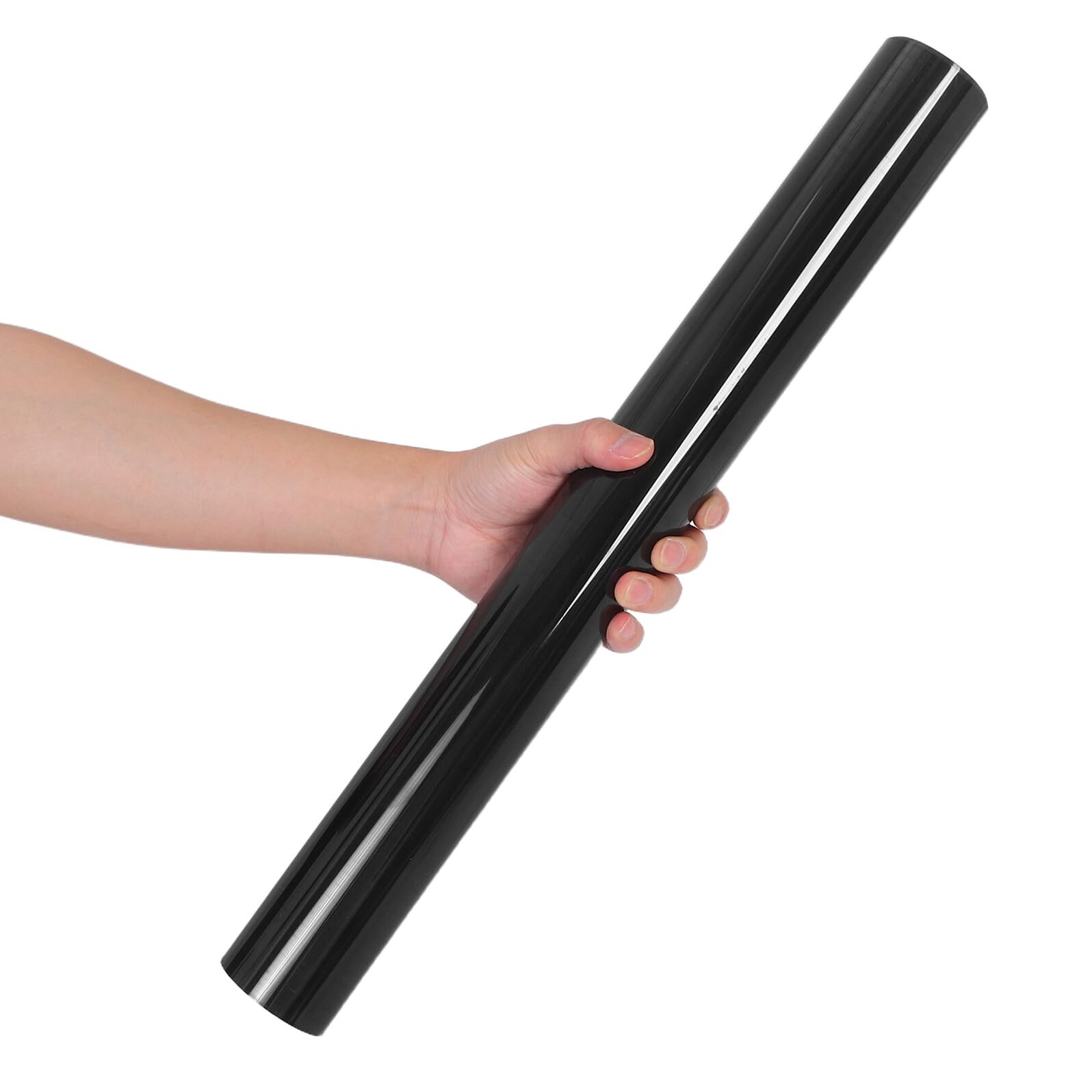 Anneome Vinile Htv Nero Opaco per Trasferimento Termico, Film in Pet+pu Facile da Tagliare, Compatibile Tessuti e Vetro per Progetti Artistici e Abbigliamento