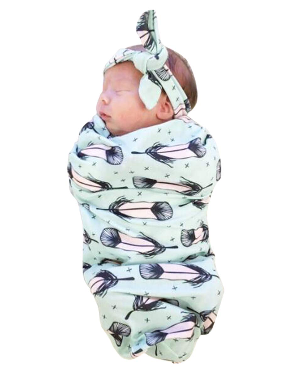 BigbuyuBaby Swaddle Cocoon Sack Swaddle Soft Comfortable Cotton Receiving Blanket for Infants & Newborns 0-12 Months