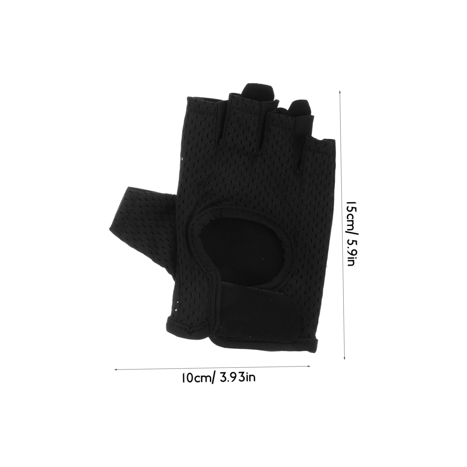 GOOHOCHY 1Pair Riding Gloves for Men Women Black Mountain Bike Gloves Shock Absorbing Sweat Absorbent Durable Outdoor Riding Gear for Cycling Mountain Biking