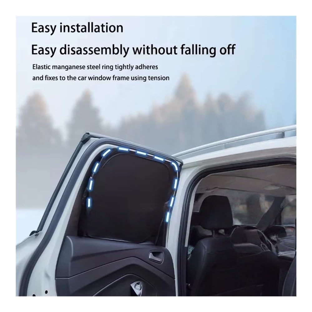 Parasol para Coche Parasol Delantero Trasero para Ventana Lateral, Parabrisas Aislado, Visera para Modelo Y para Juniper 2025