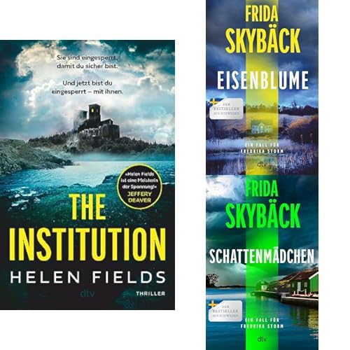 Spannende Psychothriller aus Schweden: Die Fredrika Storm-Reihe: Schwarzvogel + Eisenblume + Schattenmädchen. Perfekt für Fans von skandinavischen Krimis und Thrillern.
