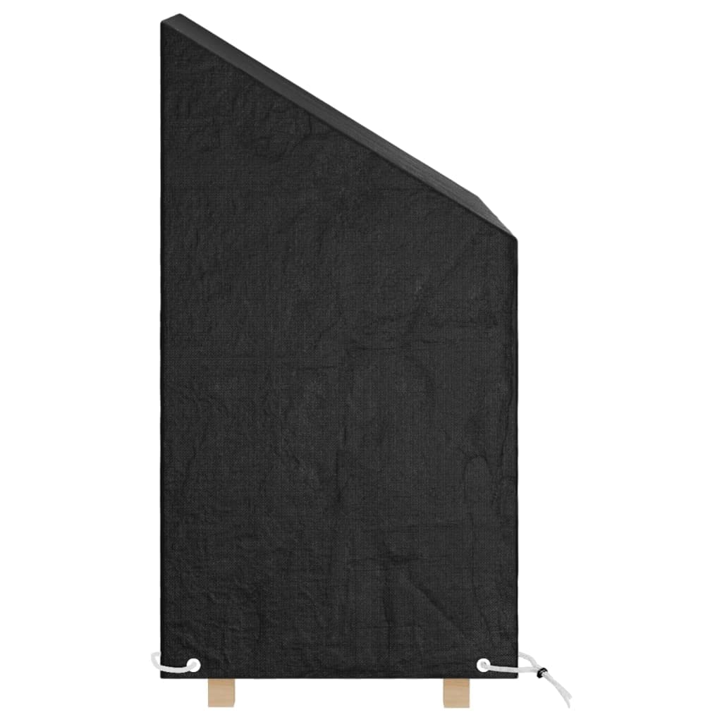 Copertura impermeabile per sedie da giardino, con 8 occhielli, 65 x 65 x 80/120 cm, in polietilene PE, protezione UV, per sedie da giardino, terrazza, balcone, protezione dalle intemperie