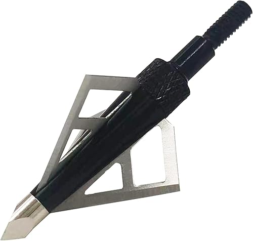 Miniatura 8 de ArcheryBroadhead Caza Broadheads100Grains Arrow atornillar Arco3BladesHuntingHeadsArrowTips Compatible conBallesta y CompoundBowCamouflage Colores