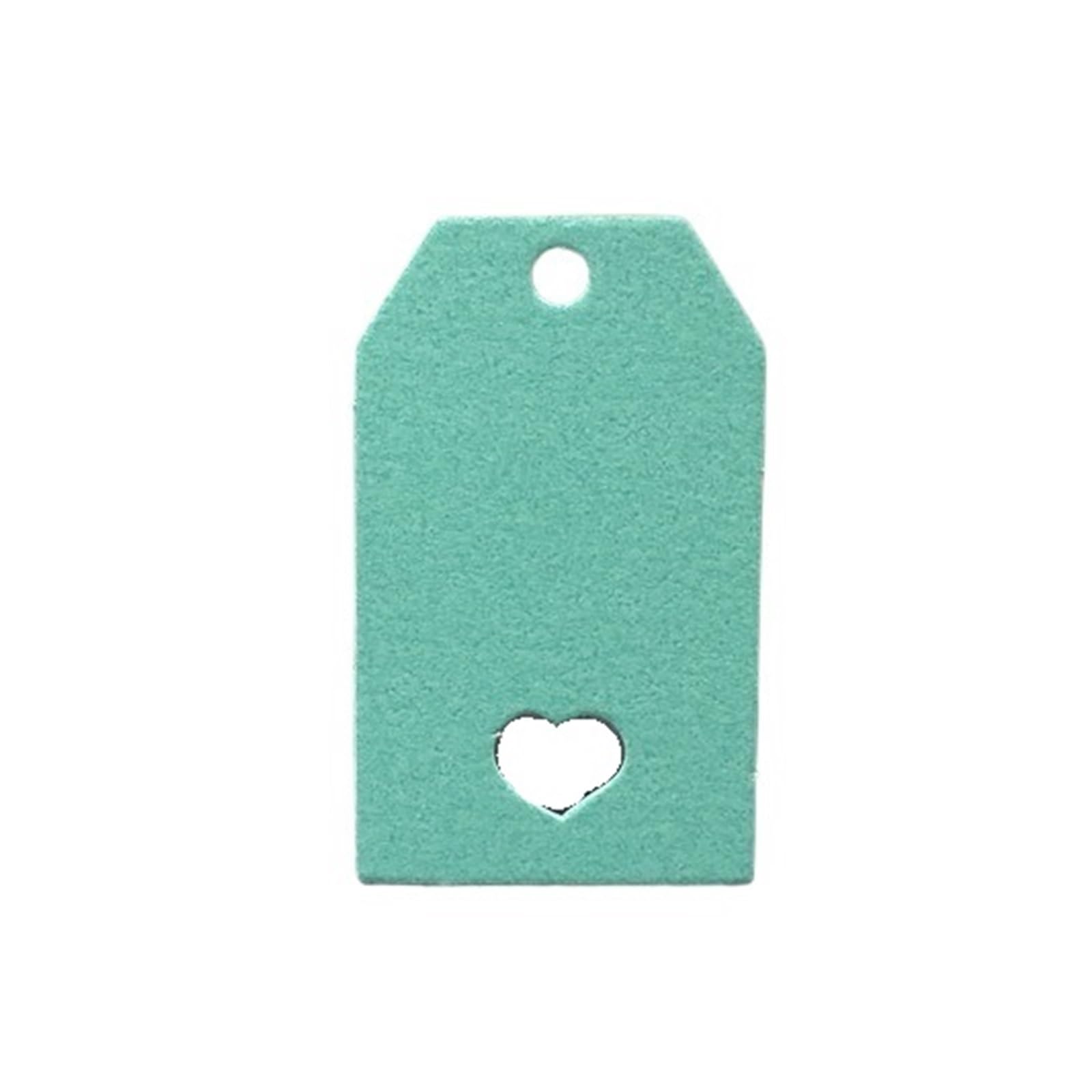 100pcs Multi-Color 5x3cm Price Hang Tags,Paper Gift DIY Packing Labels Luggage Wedding Note for Wedding Favors(Lake Blue)