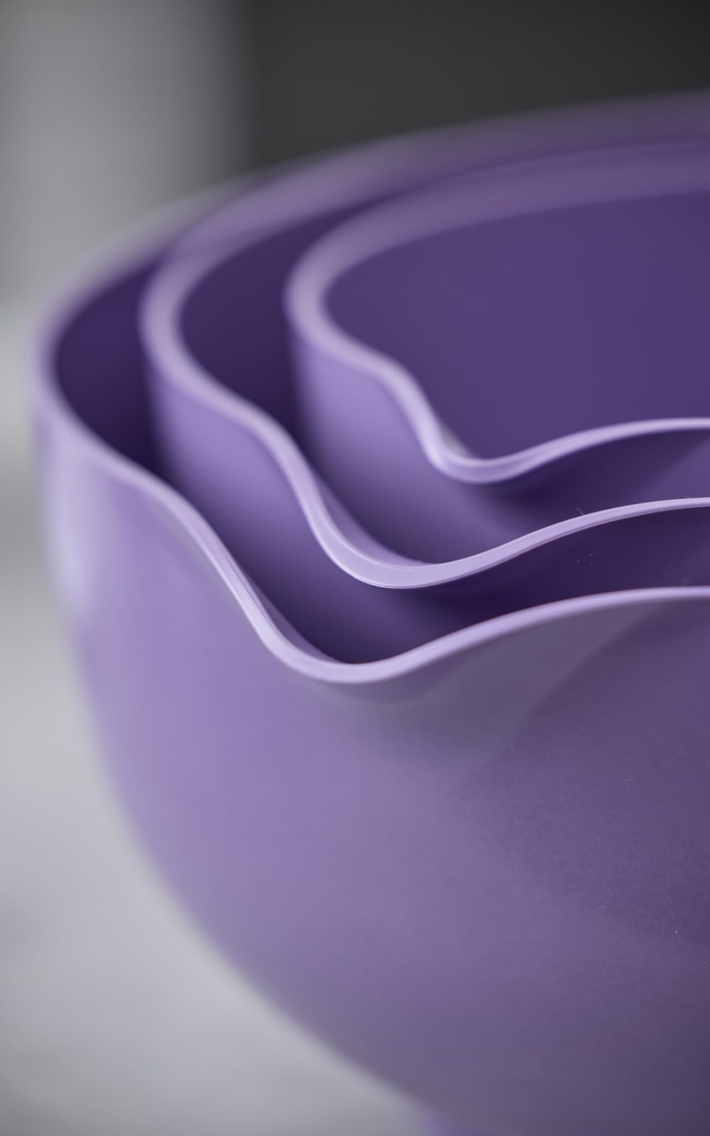 Rosti Margrethe Mixing Bowl, 2 Litre Unbreakable Bowl, Pastry Bowl, Yeast Bowl with Good Handle, Recyclable Plastic, Lavender - Image 3