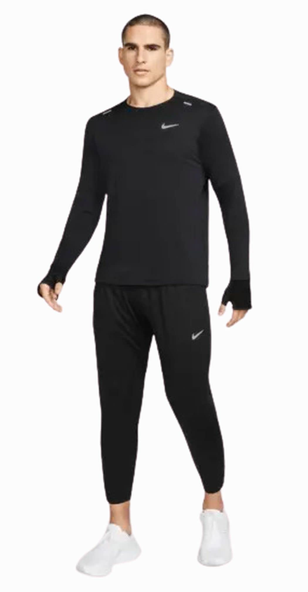Nikemens Therma Fit Repel Challenger Running Pants Black