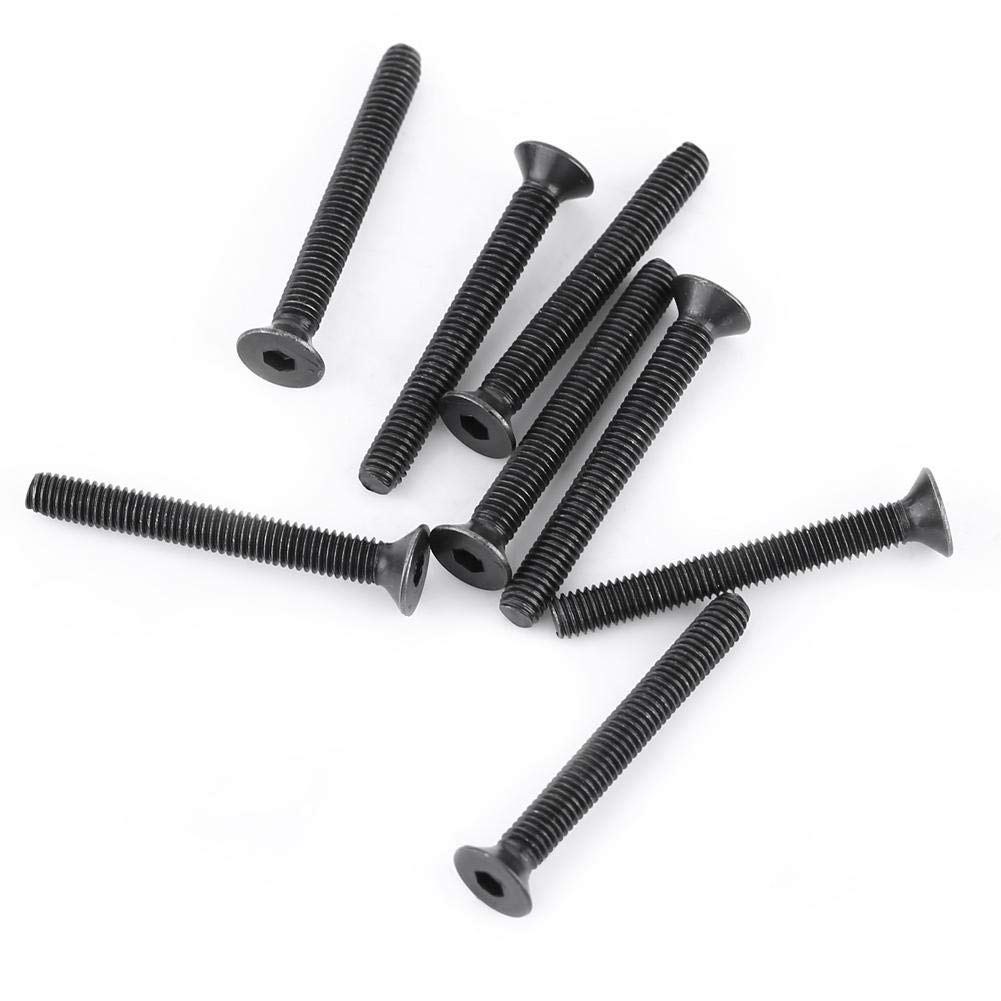 Viti Esagonali Incassate M3 X 10mm - Testa Svasata, Acciaio 10.9, Confezione Da 100 Pezzi, Per Mobili E Macchine - Foto 9