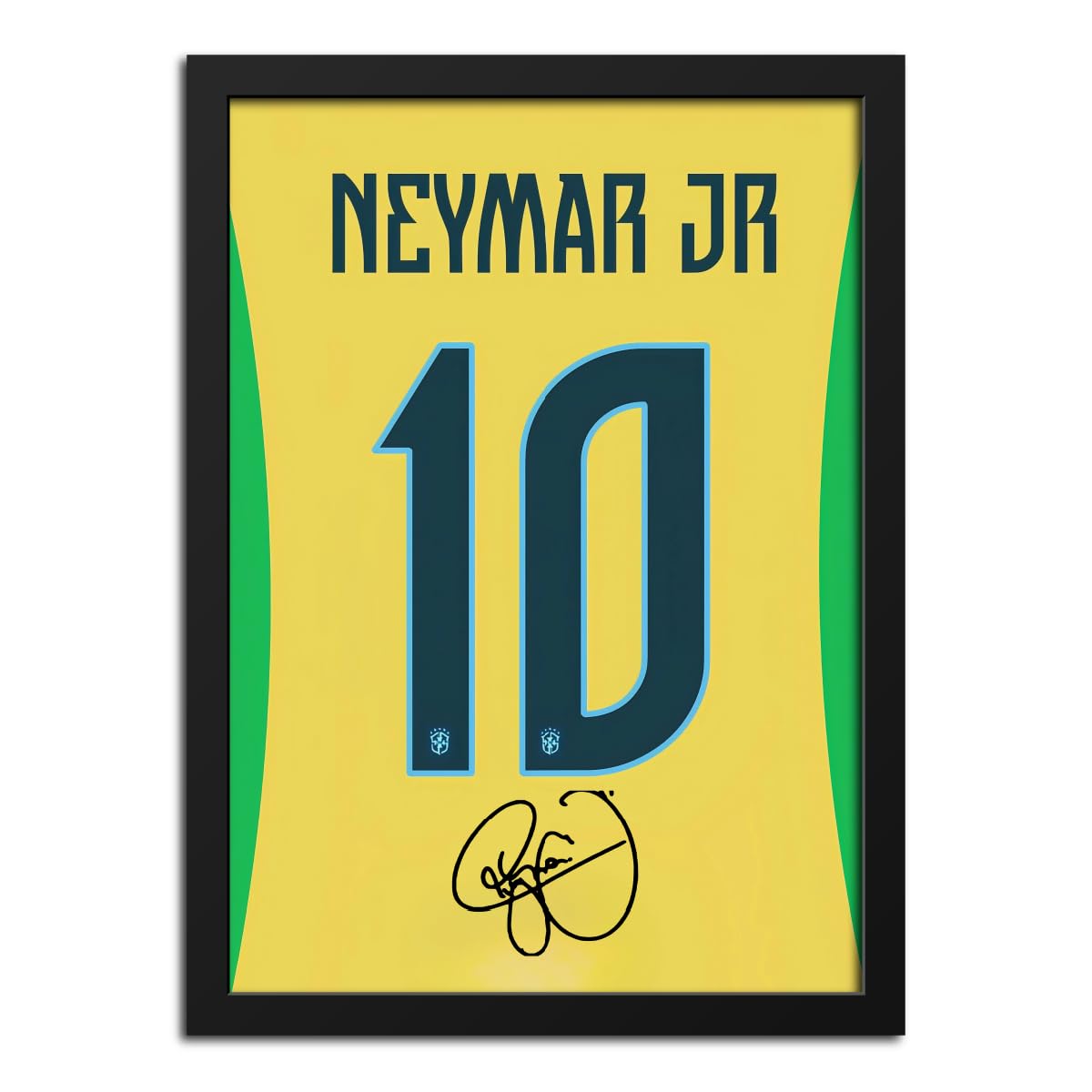 inspire TA Neymar Jr. Jersey World Cup 2026 Poster Framed Laminated Poster Wall Hanging Wooden Photo Frames 12 X 9 Inches-picture-25